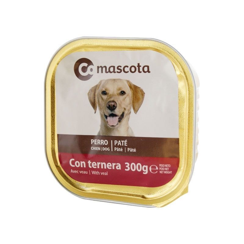 Alimento perro ternera Comascota tarrina 300g Alimento perro ternera Comascota tarrina 300g