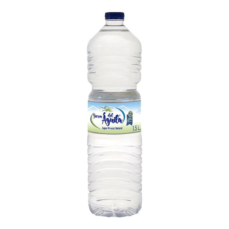 Agua mineral Sierra del Águila 1.5 litros 2 packs de 6 botellas