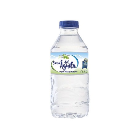 Agua mineral Sierra del Águila 330 ml pack 24 botellas