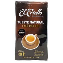 Café molido natural El Criollo 250 g