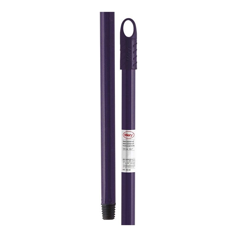 Palo metálica escoba Mery 140 cm Palo metálica escoba Mery 140 cm