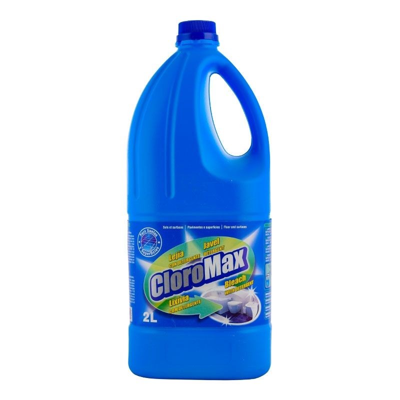 Lejía con detergente CloroMax 2 litros Lejía con detergente CloroMax 2 litros