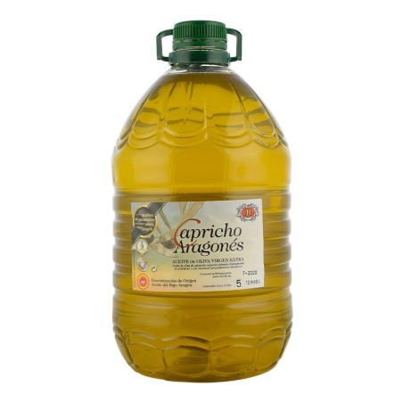 Aceite de oliva virgen extra Capricho Aragonés 5 litros