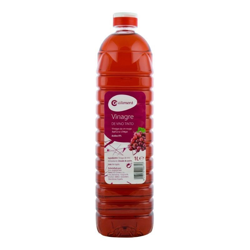 Vinagre de vino tinto Coaliment 1 litro