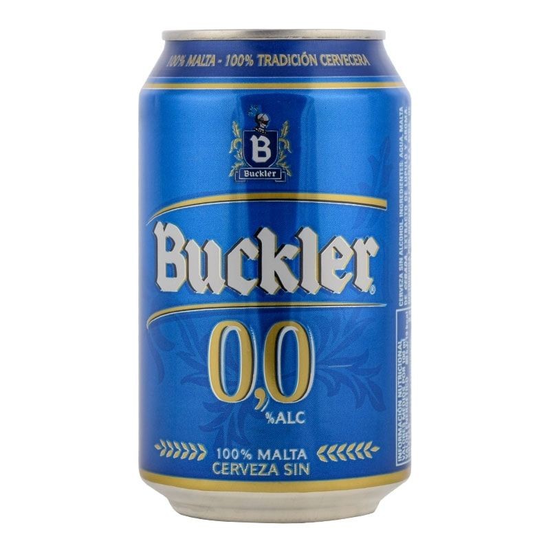 Cerveza Buckler 0.0 33 cl pack 24 latas