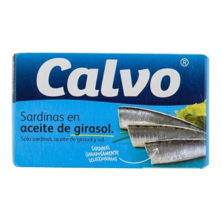 Sardinas en aceite girasol Calvo 120 g