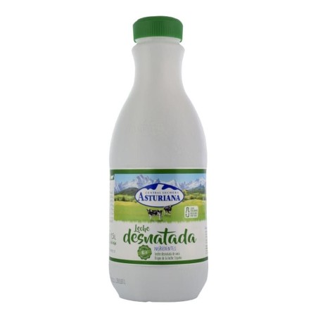 Leche desnatada Asturiana 1.5 litros pack 6