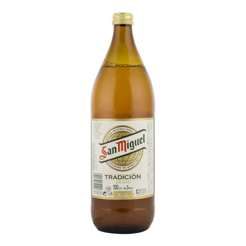 Cerveza San Miguel 1 litro