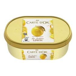 Helado sorbete de limón Carte D'or tarrina 1 litro