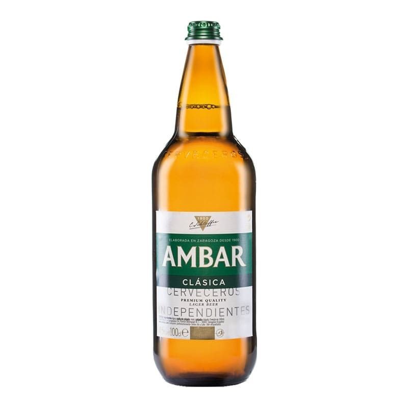 Cerveza Ambar Clásica 1 litro Cerveza Ambar Clásica 1 litro