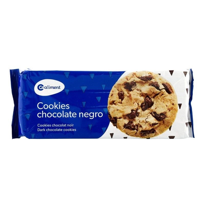 Galletas cookies chocolate negro Coaliment 125 g