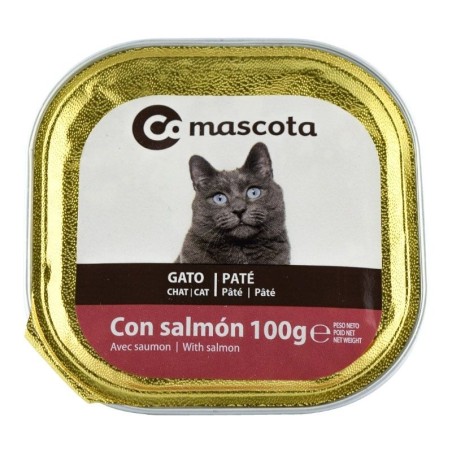 Comida húmeda para gatos con salmón Comascota 100 g