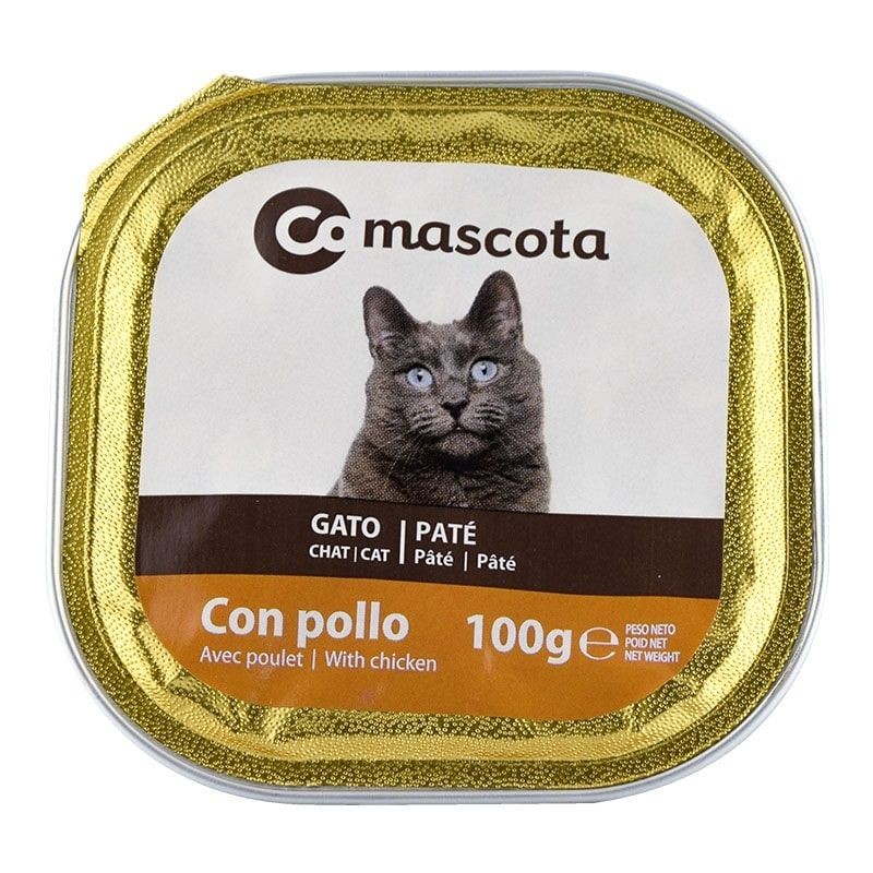 Comida húmeda para gatos con pollo Comascota 100 g Comida húmeda para gatos con pollo Comascota 100 g
