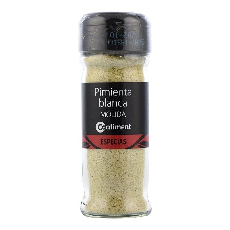 Pimienta blanca molida Coaliment 45 g Pimienta blanca molida Coaliment 45 g