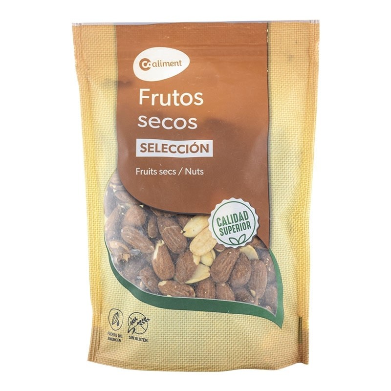 Almendras tostadas con piel sin sal Coaliment 200 g Almendras tostadas con piel sin sal Coaliment 200 g