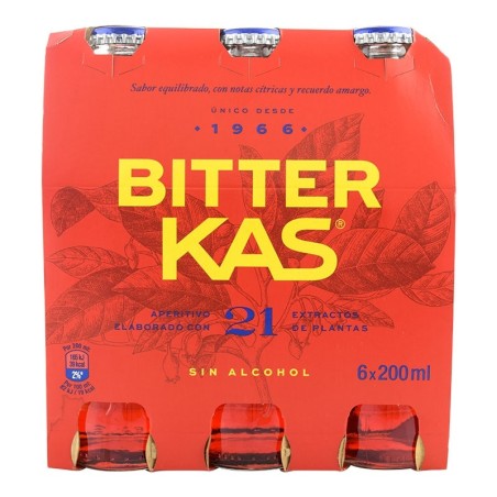 Bitter Kas 20 cl pack 6 botellas