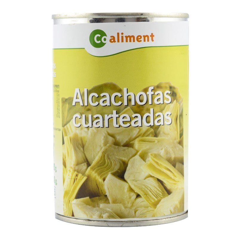Alcachofas cuarteadas Coaliment 390 g
