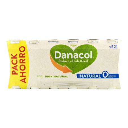 Danacol Natural sin azúcar 12x100 g