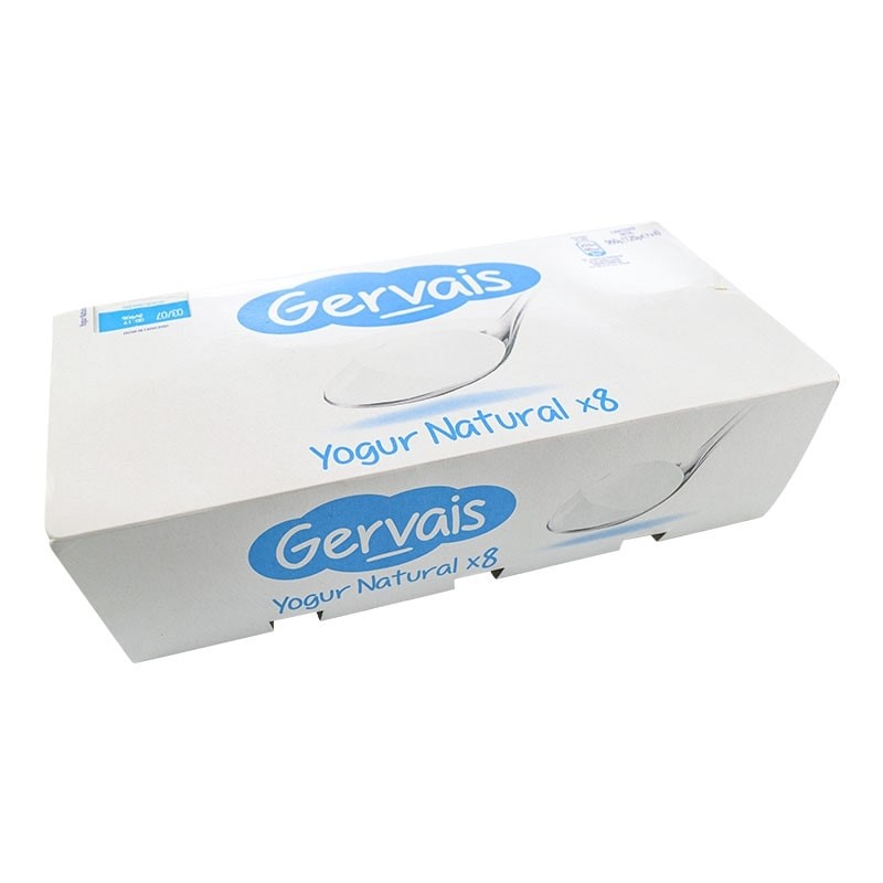 Yogures naturales Gervais 8x120 g