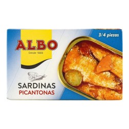 Sardinas picantonas Albo 120 g