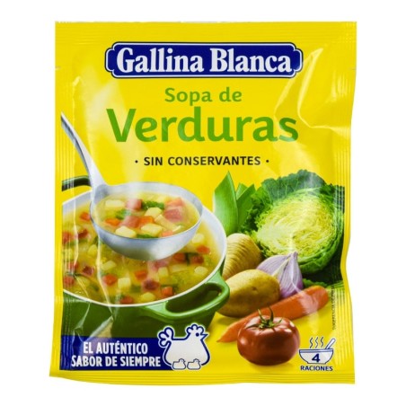 Sopa de verduras Gallina Blanca 51 g