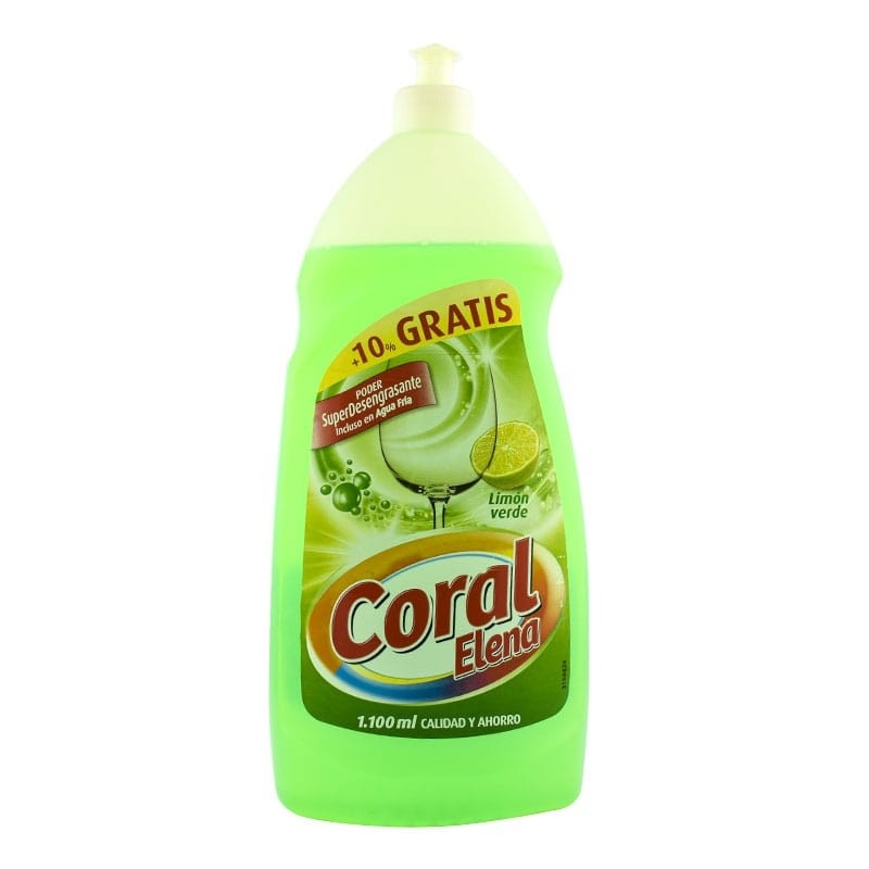 Lavavajillas a mano Coral Elena 1.10 litros Lavavajillas a mano Coral Elena 1.10 litros
