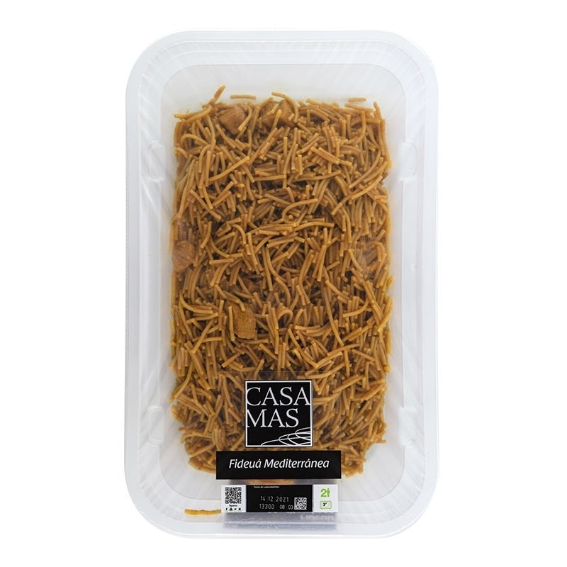 Fideuá mediterránea Casa Mas 2 raciones 400 g Fideuá mediterránea Casa Mas 2 raciones 400 g