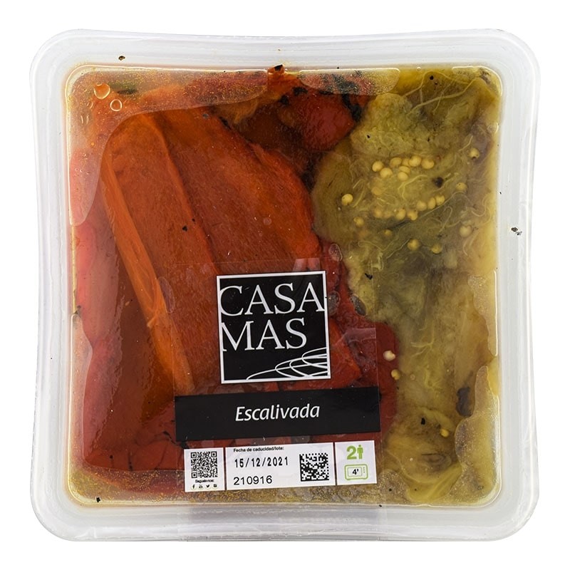 Escalivada Casa Mas 2 raciones 450 g Escalivada Casa Mas 2 raciones 450 g