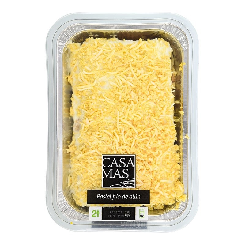 Pastel frío de atún Casa Mas 2 raciones 400 g Pastel frío de atún Casa Mas 2 raciones 400 g