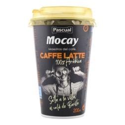 Caffe Latte 100% Arábica Pascual Mocay vaso 200 ml