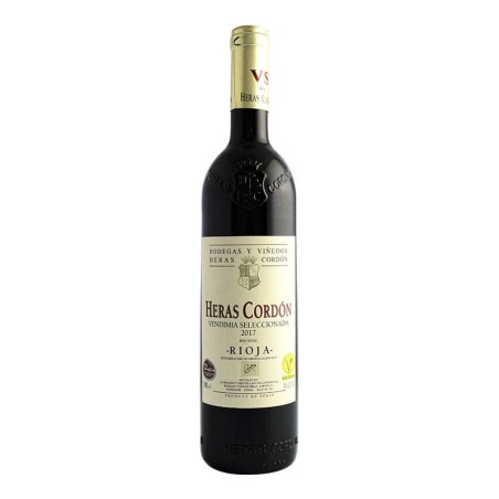 Vino tinto crianza Heras Cordón 75 cl