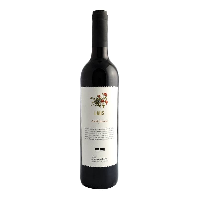 Vino tinto joven Laus 75 cl Vino tinto joven Laus 75 cl