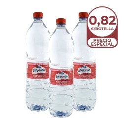 Agua mineral Lanjarón 1.5 litros 10 packs de 6 botellas