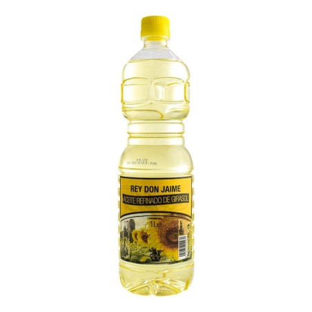 Aceite de girasol Rey Don Jaime botella 1 litro