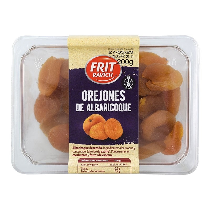Orejones de albaricoque Frit Ravich 200 g