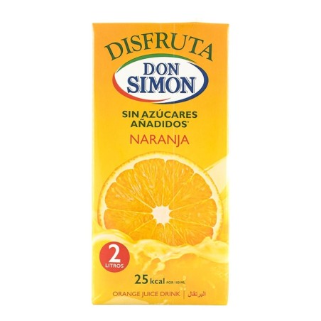 Néctar de naranja sin azúcar Don Simón 2 litros