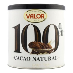 Cacao puro en polvo sin azúcar 100% natural Valor 250 g
