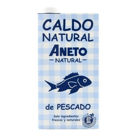 Caldo de pescado natural Aneto 1 litro