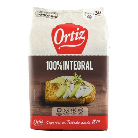 Pan tostado integral Ortiz 324 g