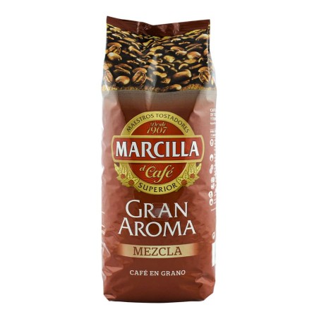 Café en grano mezcla Marcilla Gran Aroma 1 kg