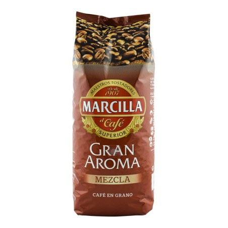 Café en grano mezcla Marcilla Gran Aroma 1 kg