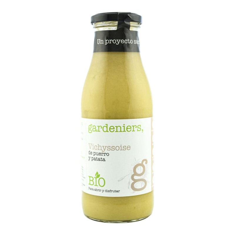 Vichyssoise de puerro y patata Gardeniers 490 g