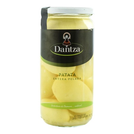 Patata entera pelada extra Dantza 660 g