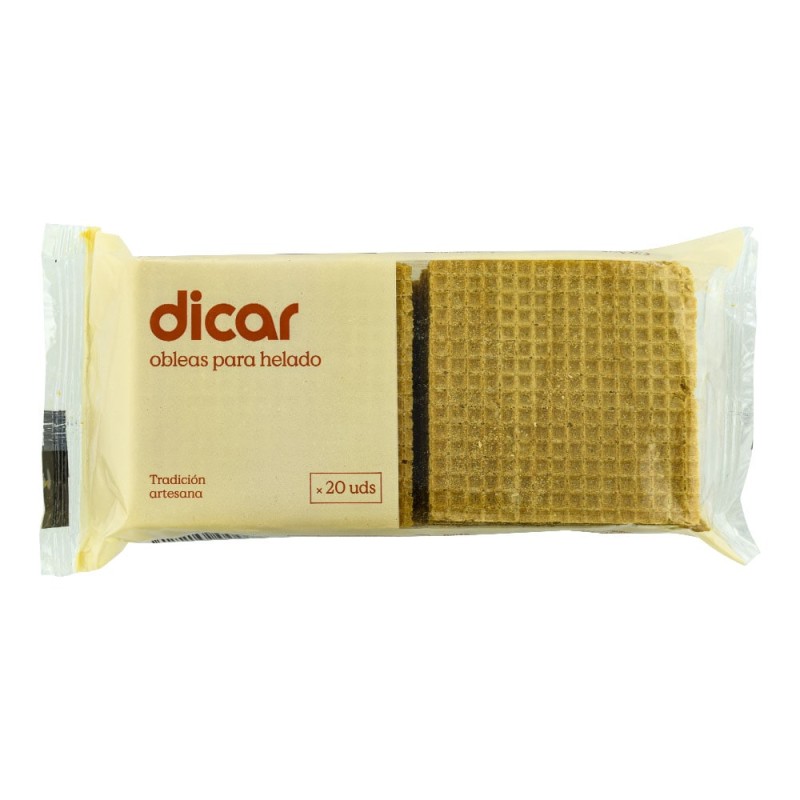 Obleas para helado Dicar 20 ud Obleas para helado Dicar 20 ud