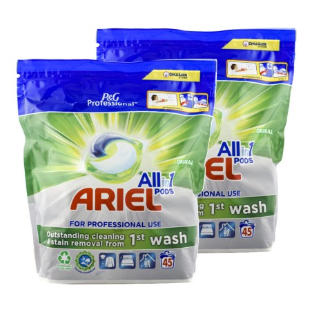 Detergente Ariel Pods All in one 2x45 cápsulas