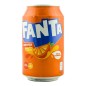 Fanta naranja 33 cl pack 24 latas Fanta naranja 33 cl pack 24 latas