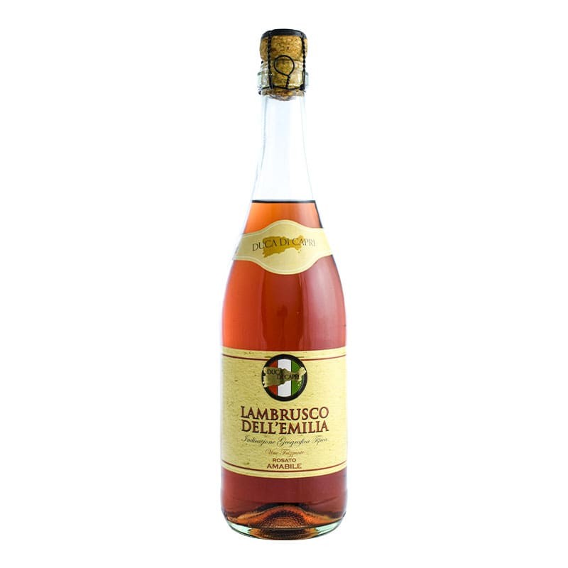 Lambrusco rosado Dell'Emilia 75 cl Lambrusco rosado Dell'Emilia 75 cl