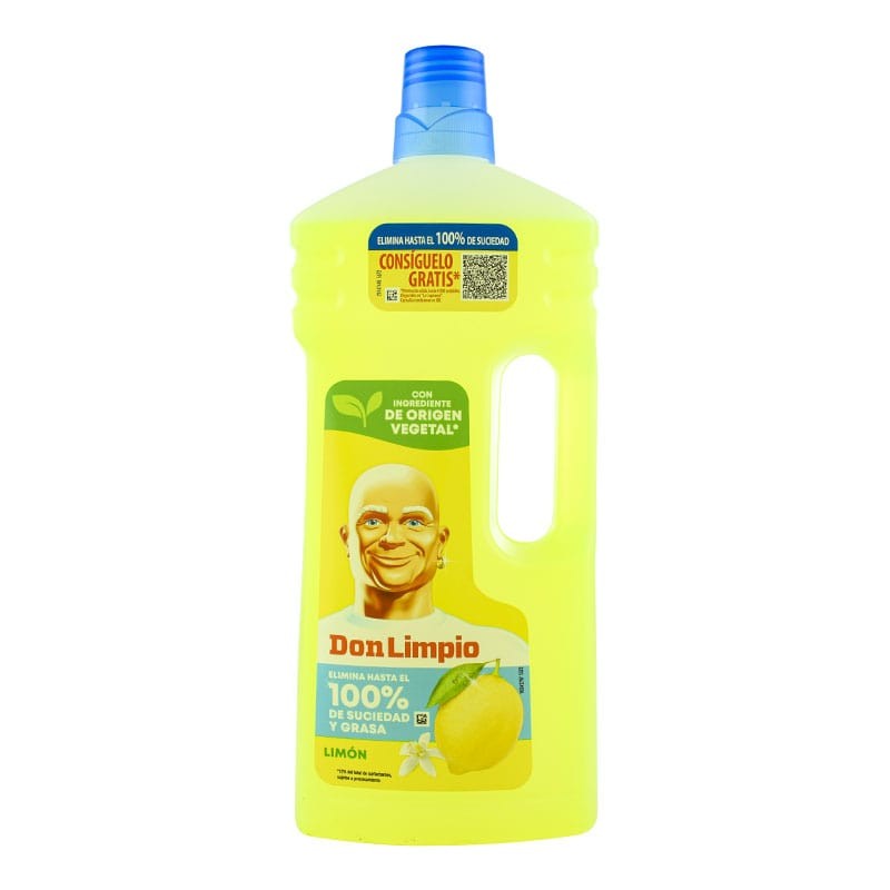 Limpiador multisuperficies Don Limpio Limpieza y Brillo 1.5 litros Limpiador multisuperficies Don Limpio Limpieza y Brillo 1.5 litros