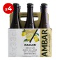Cerveza Ambar Radler 33 cl pack 24 botellines Cerveza Ambar Radler 33 cl pack 24 botellines