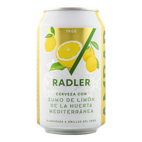 Cerveza Ambar Radler 33 cl pack 24 latas